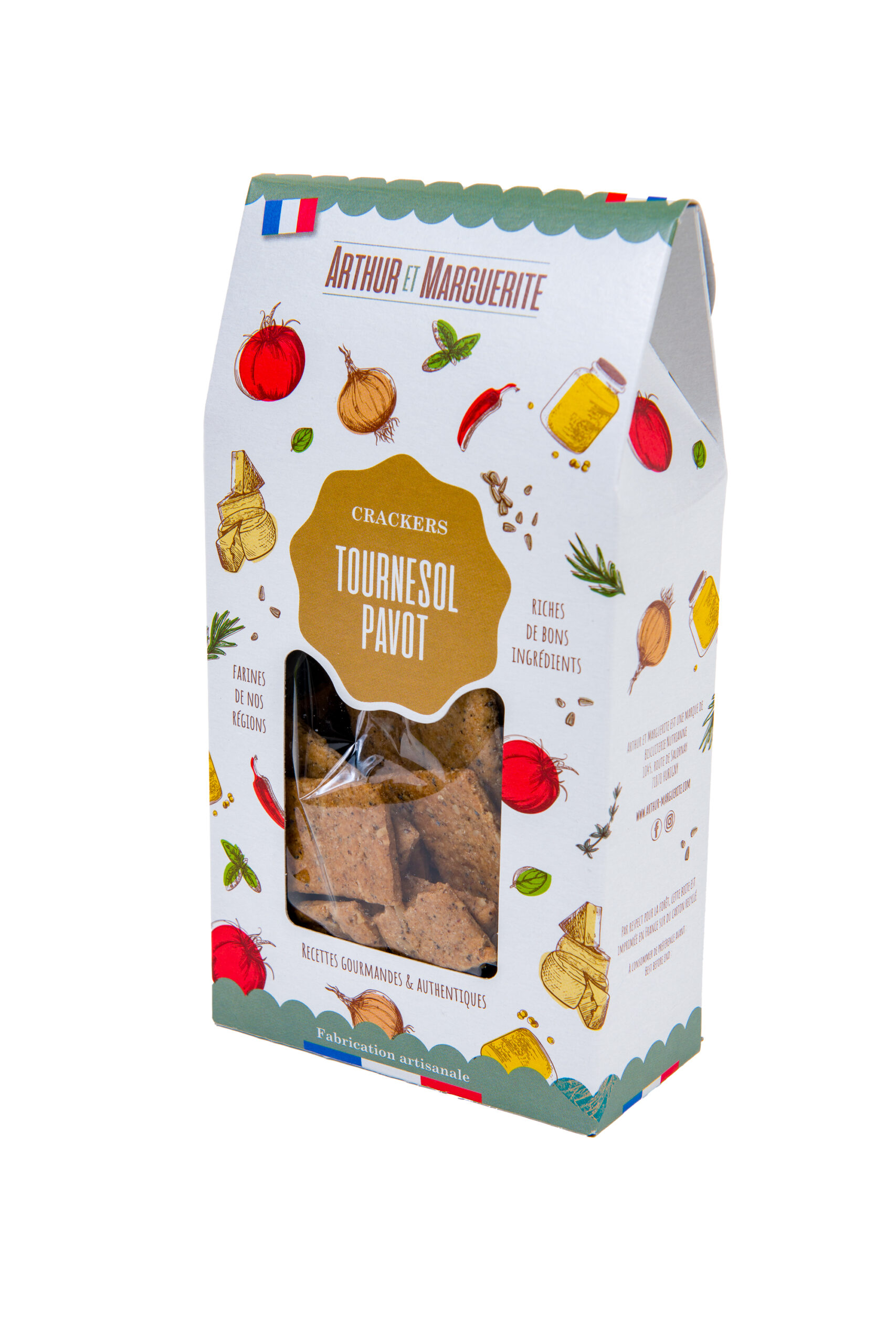 crackers tournesol pavot