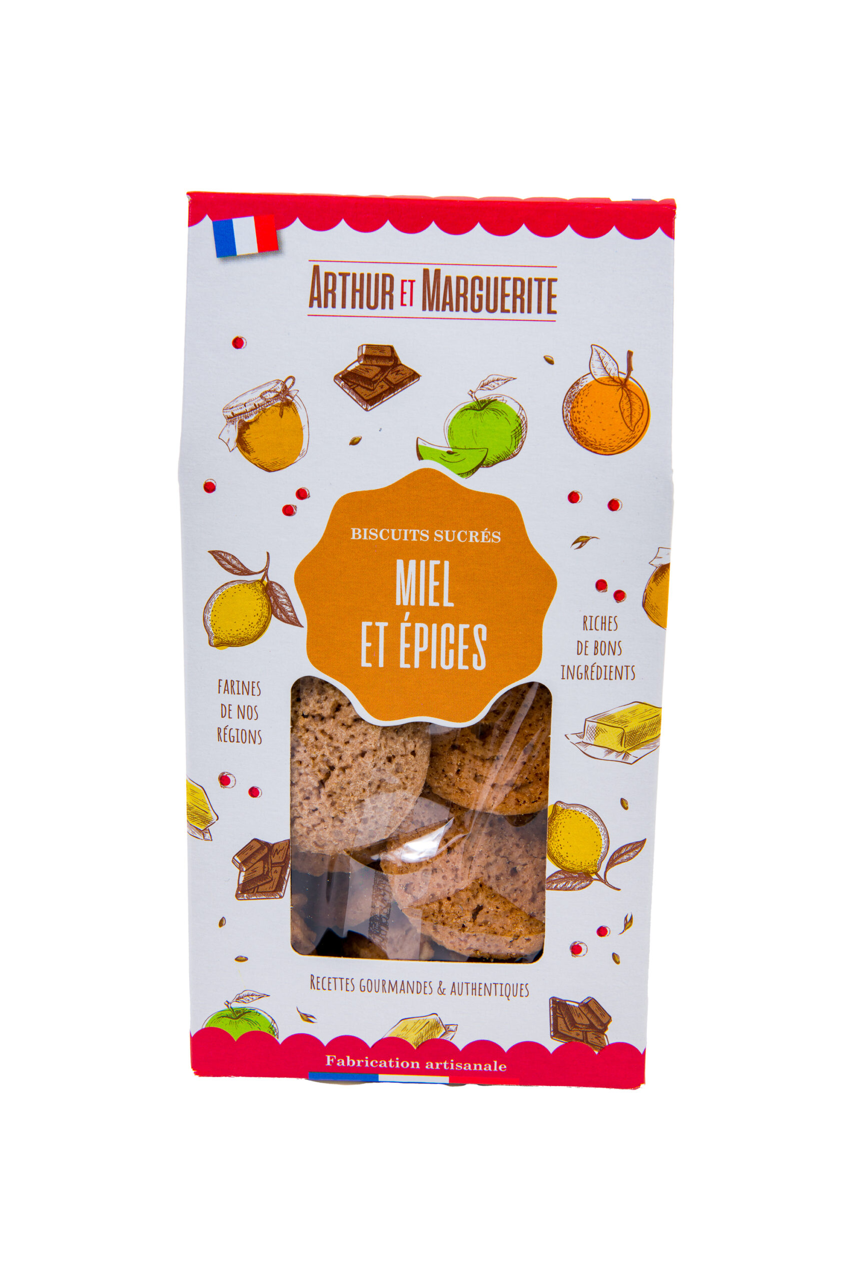 Miel Epices de face