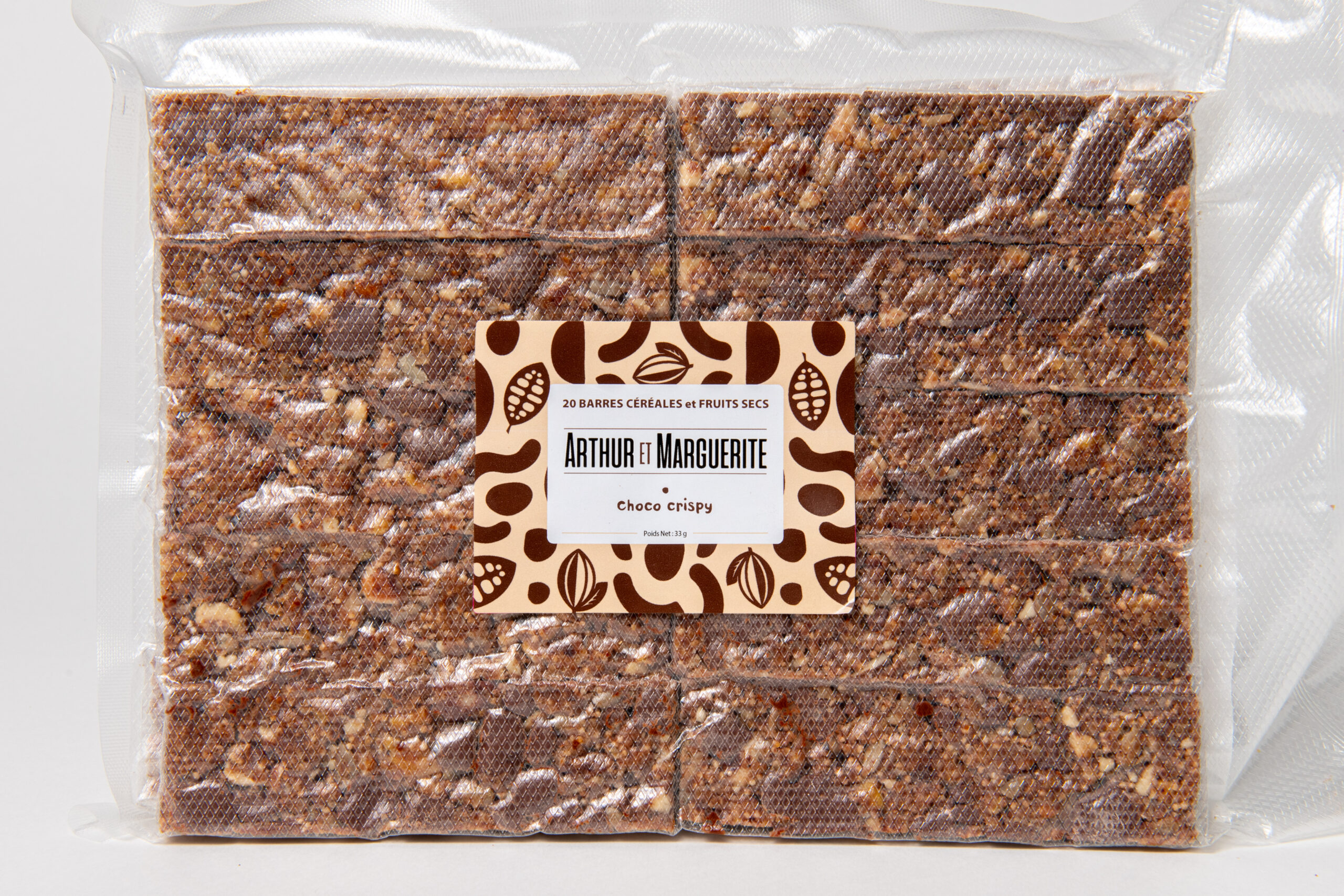 A&M - Barre Choco Crispy par 20 unités